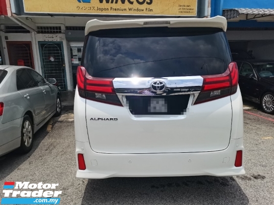 2017 TOYOTA ALPHARD 2017 Toyota Alphard 2.5 S Berdaftar 2021