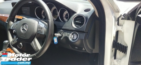 2012 MERCEDES-BENZ C-CLASS C200 1.8cc AVT (A) CKD 109K KM 2THN WRRTY 17 S / RIM