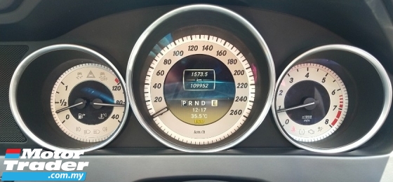 2012 MERCEDES-BENZ C-CLASS C200 1.8cc AVT (A) CKD 109K KM 2THN WRRTY 17 S / RIM