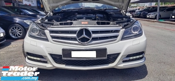 2012 MERCEDES-BENZ C-CLASS C200 1.8cc AVT (A) CKD 109K KM 2THN WRRTY 17 S / RIM
