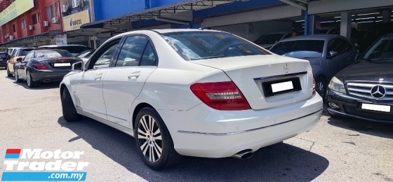 2012 MERCEDES-BENZ C-CLASS C200 1.8cc AVT (A) CKD 109K KM 2THN WRRTY 17 S / RIM