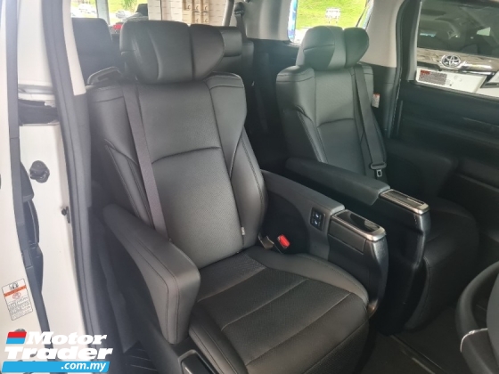 2020 TOYOTA ALPHARD 2.5 SC 3LEDS PILOT SEAT FACELIFT PRE CRASH LANE KEEPING ASSIST JAPAN GRADE 4.5 UNREG
