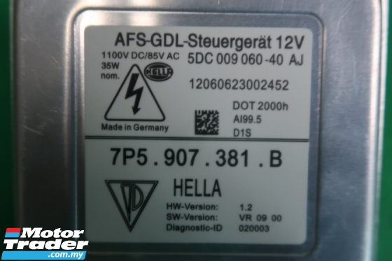PORSCHE PANAMERA 970 HEADLAMP BALLAST Lighting 
