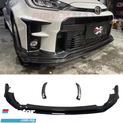 Toyota yaris GR TRD carbon fiber front skirt lip diffuser spoiler bodykit body kit Exterior & Body Parts > Car body kits 