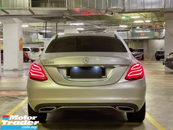 2016 MERCEDES-BENZ C-CLASS C200 2.0 ORIGINAL MILEAGE