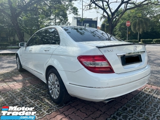 2010 MERCEDES-BENZ C-CLASS C200 BLUE EFFICIENCY AVANTGARDE