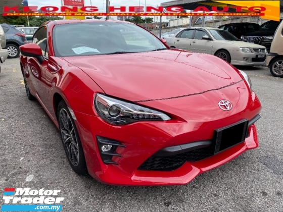2020 TOYOTA 86 2.0 GT FACELIFT 无钥匙相机免费 5 年保修
