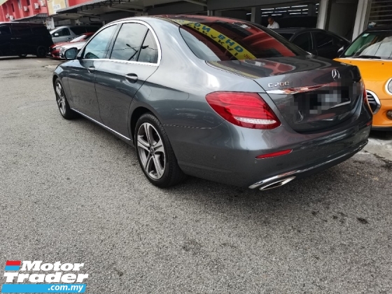 2019 梅赛德斯-奔驰 E 级 梅赛德斯-奔驰 E200 2.0cc AVANTGARDE 运动风格车型 (一个)