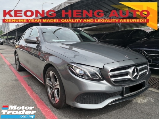 2019 MERCEDES-BENZ E-CLASS E200 SPORTSTYLE AVANTGARDE Baharu 197HP Dibuat 2019 CKD 70k km HAP SENG STAR Perkhidmatan Penuh 2 Waranti Tahun