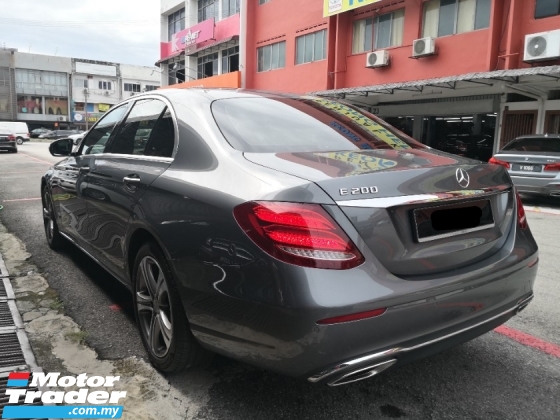 2019 MERCEDES-BENZ E-CLASS E200 SPORTSTYLE AVANTGARDE Baharu 197HP Dibuat 2019 CKD 70k km HAP SENG STAR Perkhidmatan Penuh 2 Waranti Tahun