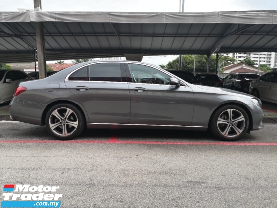 2019 MERCEDES-BENZ E-CLASS E200 SPORTSTYLE AVANTGARDE Baharu 197HP Dibuat 2019 CKD 70k km HAP SENG STAR Perkhidmatan Penuh 2 Waranti Tahun