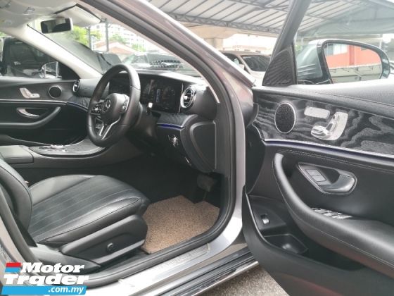 2019 MERCEDES-BENZ E-CLASS E200 SPORTSTYLE AVANTGARDE Baharu 197HP Dibuat 2019 CKD 70k km HAP SENG STAR Perkhidmatan Penuh 2 Waranti Tahun