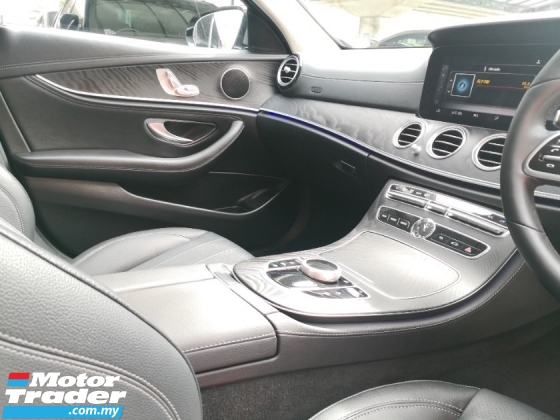 2019 MERCEDES-BENZ E-CLASS E200 SPORTSTYLE AVANTGARDE Baharu 197HP Dibuat 2019 CKD 70k km HAP SENG STAR Perkhidmatan Penuh 2 Waranti Tahun