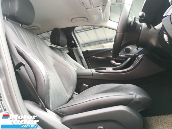 2019 MERCEDES-BENZ E-CLASS E200 SPORTSTYLE AVANTGARDE Baharu 197HP Dibuat 2019 CKD 70k km HAP SENG STAR Perkhidmatan Penuh 2 Waranti Tahun