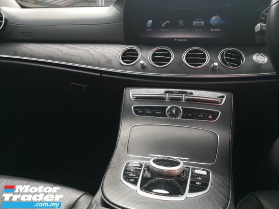 2019 MERCEDES-BENZ E-CLASS E200 SPORTSTYLE AVANTGARDE Baharu 197HP Dibuat 2019 CKD 70k km HAP SENG STAR Perkhidmatan Penuh 2 Waranti Tahun
