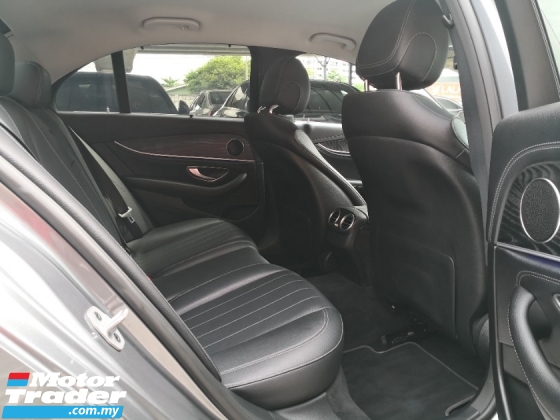 2019 MERCEDES-BENZ E-CLASS E200 SPORTSTYLE AVANTGARDE Baharu 197HP Dibuat 2019 CKD 70k km HAP SENG STAR Perkhidmatan Penuh 2 Waranti Tahun