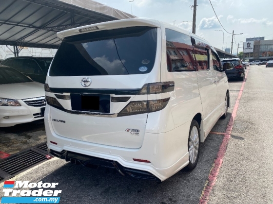 2011 TOYOTA VELLFIRE 2.4 Z FACELIFT 7Seater 2Power Doors DVD Reg 2016