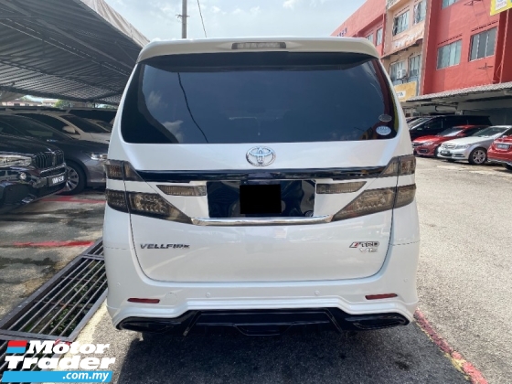2011 TOYOTA VELLFIRE 2.4 Z FACELIFT 7Seater 2Power Doors DVD Reg 2016