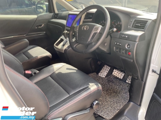 2011 TOYOTA VELLFIRE 2.4 Z FACELIFT 7Seater 2Power Doors DVD Reg 2016