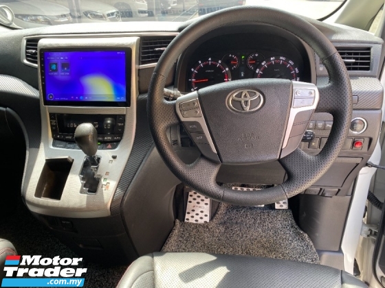 2011 TOYOTA VELLFIRE 2.4 Z FACELIFT 7Seater 2Power Doors DVD Reg 2016