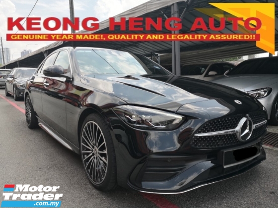 2023 MERCEDES-BENZ C-CLASS C300 AMG Model Baharu TAHUN DIBUAT 2023 CKD Selesai 15000 km Sahaja Di Bawah Mercedes Malaysia Waranti kepada 2027