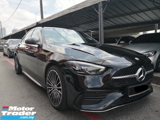 2023 MERCEDES-BENZ C-CLASS C300 AMG Model Baharu TAHUN DIBUAT 2023 CKD Selesai 15000 km Sahaja Di Bawah Mercedes Malaysia Waranti kepada 2027