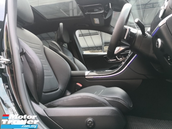 2023 MERCEDES-BENZ C-CLASS C300 AMG Model Baharu TAHUN DIBUAT 2023 CKD Selesai 15000 km Sahaja Di Bawah Mercedes Malaysia Waranti kepada 2027