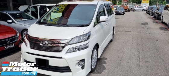 2013 丰田 VELLFIRE 3.5cc ZG 型号 (自由 2 年汽车保修) REG 2016