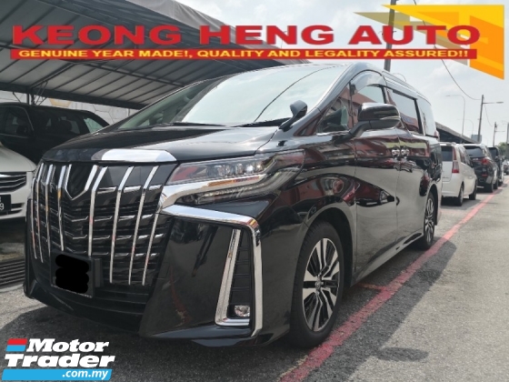 2021 丰田ALPHARD 2.5 SC 飞行员座椅 Pre Reg 2.xx 银行利率天窗 DIM BSM 满载 ((( 5 年度保修 )))