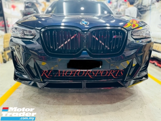 BMW G01 X3 G02 X4 2224 LCI M sport performance Front side rear skirt lip diffuser apron cover spoiler bodykit body kit Exterior & Body Parts > Car body kits 