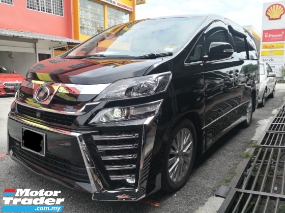 2012 TOYOTA VELLFIRE 3.5 ZG 飞行员座椅全皮 YEAR MADE 2012 翻新 2018 家庭影院系统 (( 2 年保修 ))