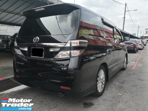 2012 TOYOTA VELLFIRE 3.5 ZG 飞行员座椅全皮 YEAR MADE 2012 翻新 2018 家庭影院系统 (( 2 年保修 ))