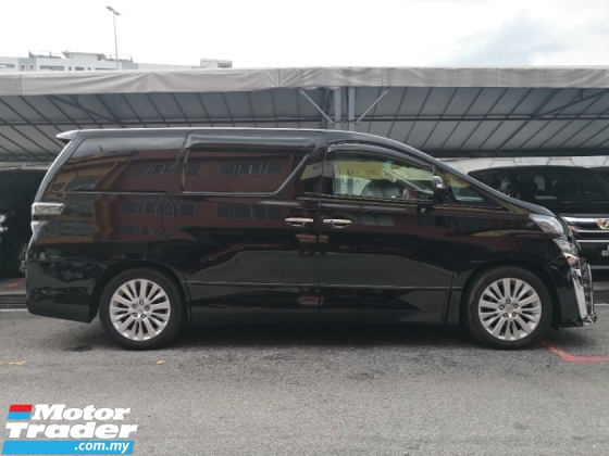 2012 TOYOTA VELLFIRE 3.5 ZG 飞行员座椅全皮 YEAR MADE 2012 翻新 2018 家庭影院系统 (( 2 年保修 ))