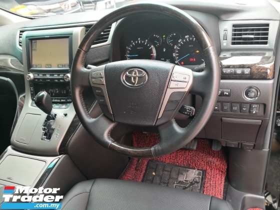 2012 TOYOTA VELLFIRE 3.5 ZG 飞行员座椅全皮 YEAR MADE 2012 翻新 2018 家庭影院系统 (( 2 年保修 ))