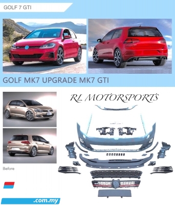 Volkswagen Golf MK7 MK7.5 GTI Bodykit body kit front side rear bumper skirt lip diffuser grill grille Exterior & Body Parts > Car body kits 