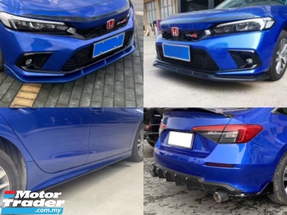 Honda Civic FE 2022 2023 2024 aero front side rear diffuser skirt lip exhaust pipe bodykit body kit Exterior & Body Parts > Car body kits 
