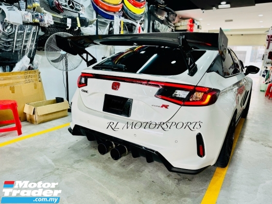 Honda civic Type R FL5 Hatchback carbon fiber APR Design rear trunk spoiler bodykit body kit Exterior & Body Parts > Car body kits 