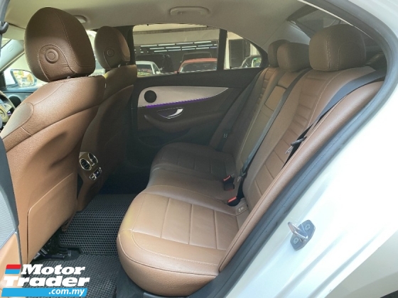 2016 MERCEDES-BENZ E-CLASS E200 2.0 (A) CBU Avantgarde Reg 2017 Waranti Percuma