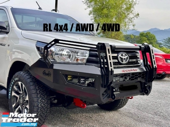 EXSPIDER Toyota Hilux Revo Rocco rogue 2.4 2.8 front bumper aluminium kangaroo bull bar bodykit body kit Exterior & Body Parts > Car body kits 