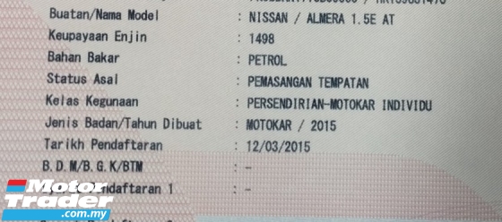 2016 PROTON SAGA 1.3 FLX (A) EXECUTIVE 2016 ORIGINAL 