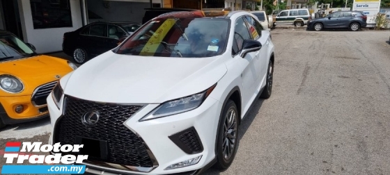 2021 LEXUS RX300 2.0cc F-SPORT SUV (CBU) (PERCUMA 2 Y WRTY) REGIS 2022