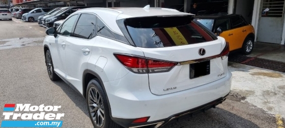 2021 LEXUS RX300 2.0cc F-SPORT SUV (CBU) (PERCUMA 2 Y WRTY) REGIS 2022