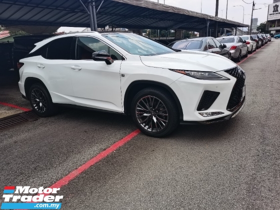 2021 雷克萨斯 RX300 雷克萨斯 RX300 2.0cc F-SPORT  (一个) REG 2022