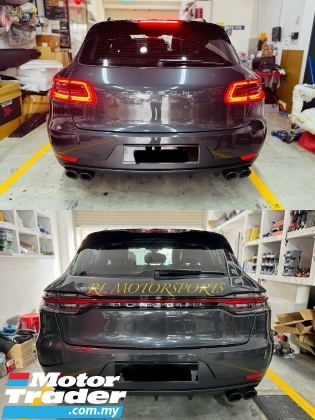 Porsche macan 95B 2014 2015 2016 2017 2018 Facelift rear led tail lamp light bonnet bonet hood bodykit body kit spoiler Exterior & Body Parts > Lighting 