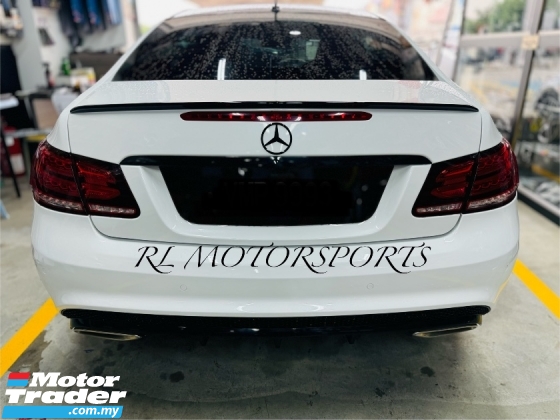 Mercedes Benz w207 E class coupe Amg rear roof top glass boot trunk ducktail spoiler wing bodykit body kit Exterior & Body Parts > Car body kits 