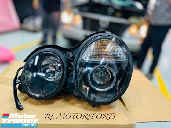 Mercedes Benz w210 LED projector headlamp headlight head lamp light 1995 1996 1997 1998 1999 2000 2001 bodykit body kit Exterior & Body Parts > Lighting 
