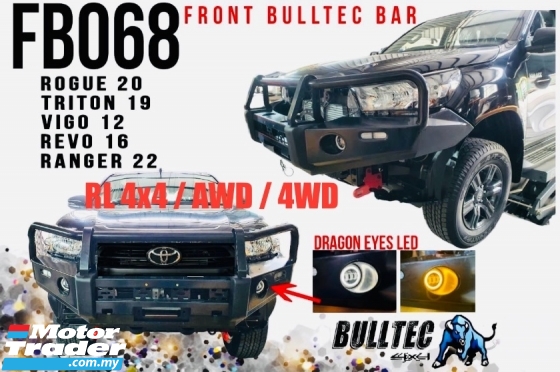 BULLTEC FB068 Front bumper bull bar hilux vigo revo rogue ranger t9 xl xlt plus wildtrack triton bodykit Exterior & Body Parts > Car body kits 