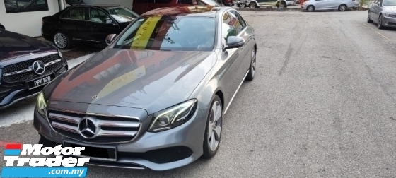 2017 MERCEDES-BENZ E-CLASS E250 2.0cc AVG (CKD) (PERCUMA 2 Y WRTY) REGISTER 2018