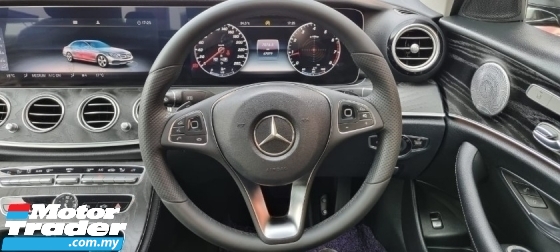 2017 MERCEDES-BENZ E-CLASS E250 2.0cc AVG (CKD) (PERCUMA 2 Y WRTY) REGISTER 2018