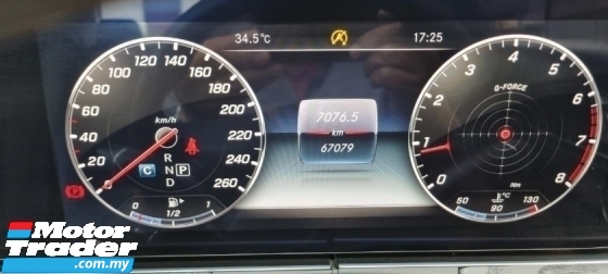 2017 MERCEDES-BENZ E-CLASS E250 2.0cc AVG (CKD) (PERCUMA 2 Y WRTY) REGISTER 2018